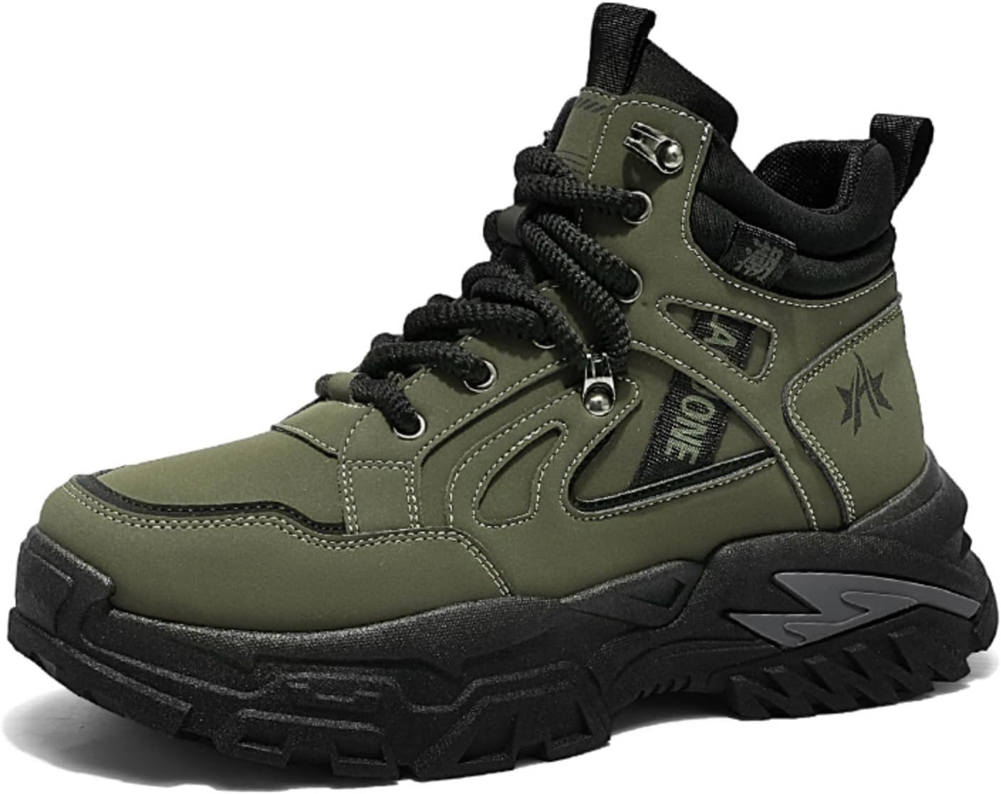 Мужские модные кроссовки, повседневная спортивная обувь для ходьбы, свободные высокие туфли, противоскользящие и дышащие походные ботинки, мужской стиль, подходят для спорта, активного отдыха на улице и работы Houdbdol, зеленый
Мужские модные кроссовки, повседневная спортивная обувь для ходьбы, свободные высокие туфли, противоскользящие и дышащие походные ботинки, мужской стиль, подходят для спорта, активного отдыха на улице и работы Houdbdol, зеленый