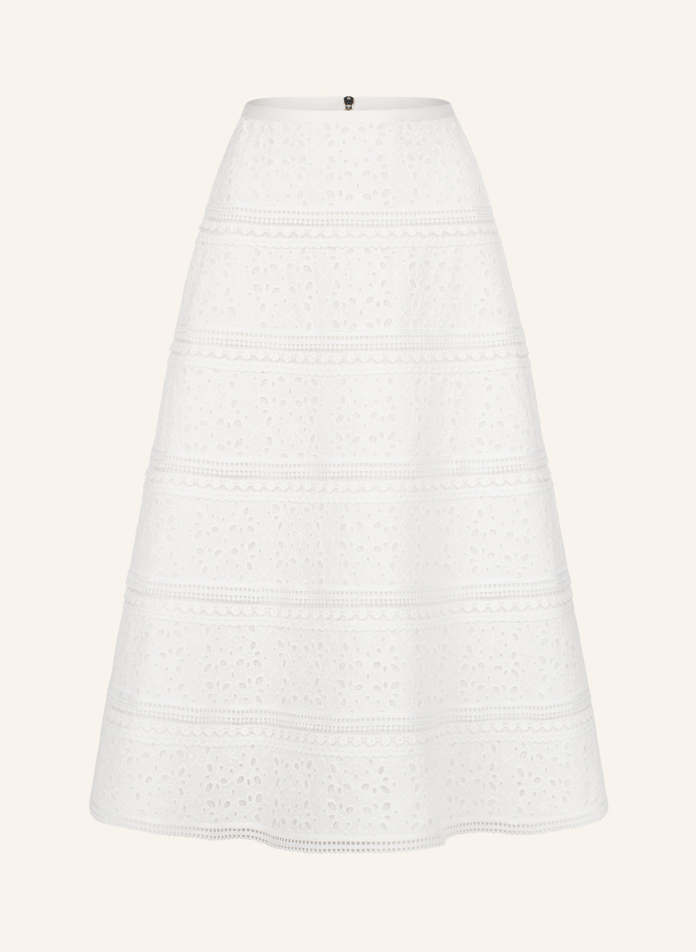 Юбка с дырчатым узором Claire Luise, экрю
Юбка с дырчатым узором Claire Luise, экрю