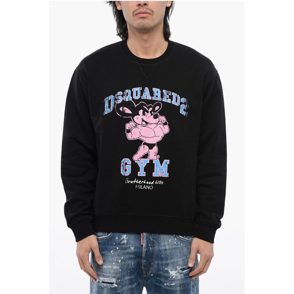 Толстовка Cool Fit D2 GYM из матового хлопка с круглым вырезом Dsquared2, Black
Толстовка Cool Fit D2 GYM из матового хлопка с круглым вырезом Dsquared2, Black