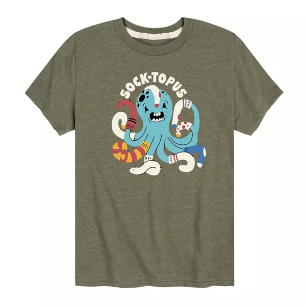 Футболка с принтом «носок-топус» для мальчиков 8-20 лет Licensed Character, зеленый
Футболка с принтом «носок-топус» для мальчиков 8-20 лет Licensed Character, зеленый