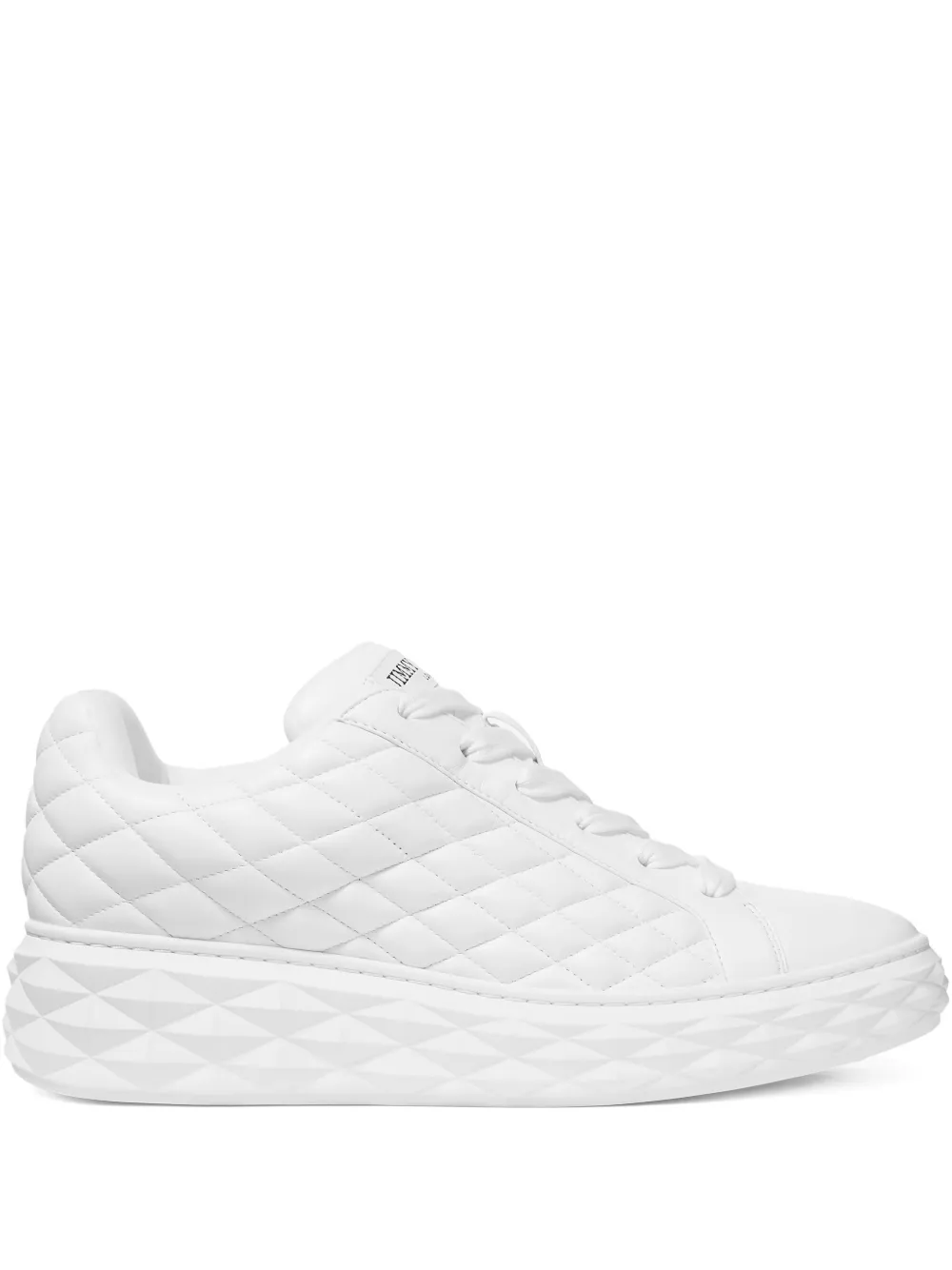 Стеганые кроссовки на шнуровке JIMMY CHOO, белый
Стеганые кроссовки на шнуровке JIMMY CHOO, белый