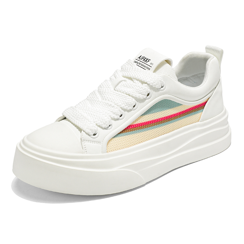 Детские скейтерские кроссовки для подростков Wooden Rabbit, белый 
Детские скейтерские кроссовки для подростков Wooden Rabbit, белый