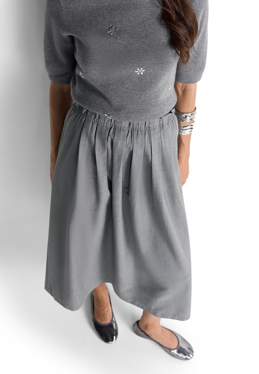 Юбка Rich & Royal A-line skirt, Grey Melangé/Mottled Grey
Юбка Rich & Royal A-line skirt, Grey Melangé/Mottled Grey