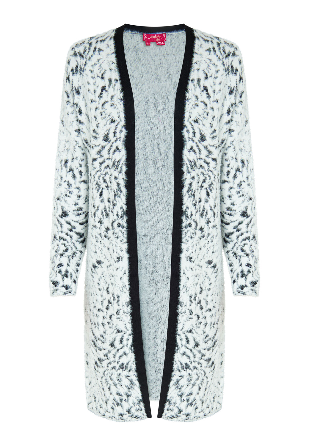 Толстовка Swirly Cardigan, белый черный
Толстовка Swirly Cardigan, белый черный