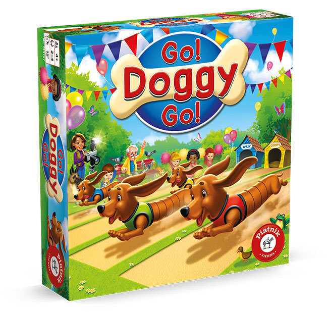 Go Doggy Go!, настольная игра, Пятник Piatnik
Go Doggy Go!, настольная игра, Пятник Piatnik