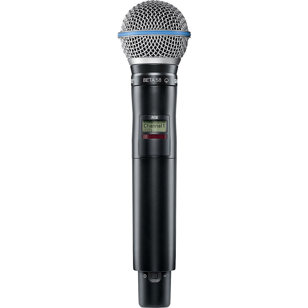 Беспроводной передатчик Shure AD2/B58 Digital Handheld Wireless Microphone AD2/B58-G57
Беспроводной передатчик Shure AD2/B58 Digital Handheld Wireless Microphone AD2/B58-G57