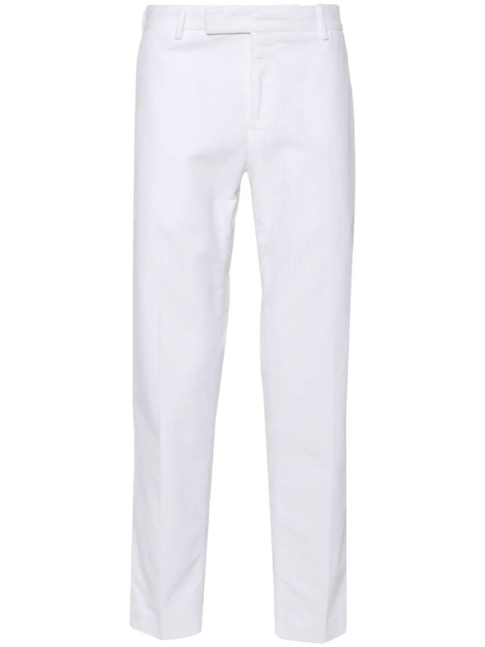 Зауженные вельветовые брюки PT Torino, белый 
Зауженные вельветовые брюки PT Torino, белый