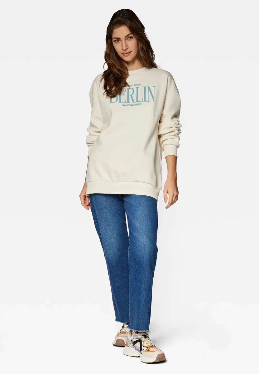 Свитер Mavi с круглым вырезом "BERLIN PRINTED SWEATSHIRT", толстовка с берлинским принтом, цвет Cannoli Cream
Свитер Mavi с круглым вырезом "BERLIN PRINTED SWEATSHIRT", толстовка с берлинским принтом, цвет Cannoli Cream