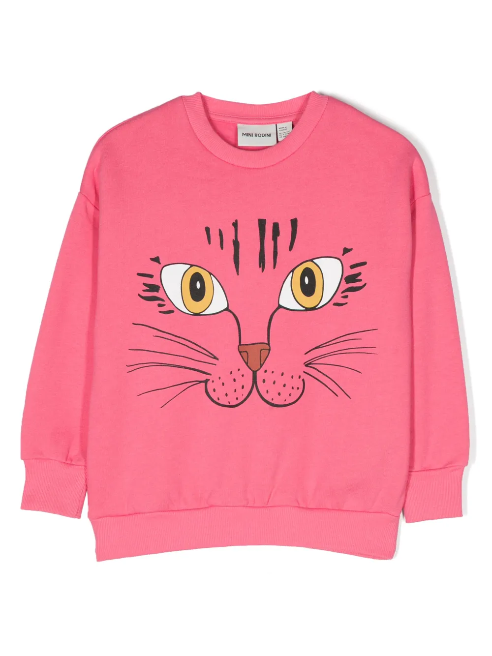 Толстовка из органического хлопка с графичным принтом Mini Rodini, розовый
Толстовка из органического хлопка с графичным принтом Mini Rodini, розовый