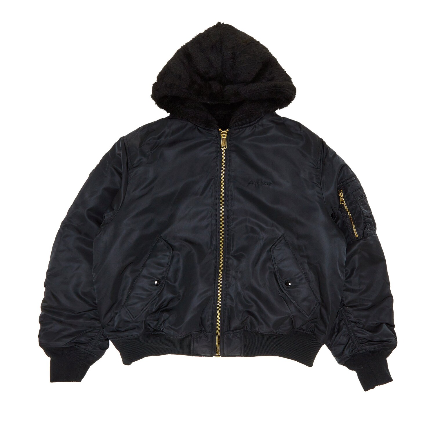 Двусторонняя куртка из искусственного меха Supreme MA-1 Черный
Двусторонняя куртка из искусственного меха Supreme MA-1 Черный