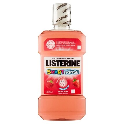 Listerine Smart Rinse для полоскания рта клубника 500мл, Johnson & Johnson
Listerine Smart Rinse для полоскания рта клубника 500мл, Johnson & Johnson