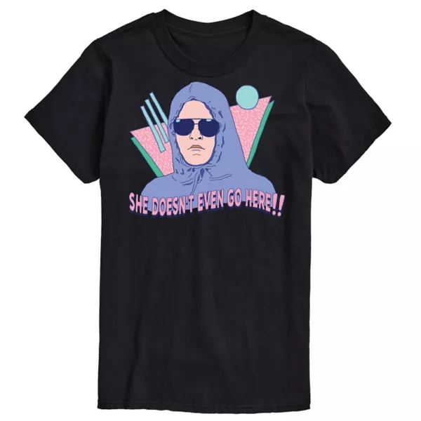 Футболка с графическим принтом «Злые девчонки» от Men's, «Она даже не заходит сюда» Licensed Character, черный
Футболка с графическим принтом «Злые девчонки» от Men's, «Она даже не заходит сюда» Licensed Character, черный