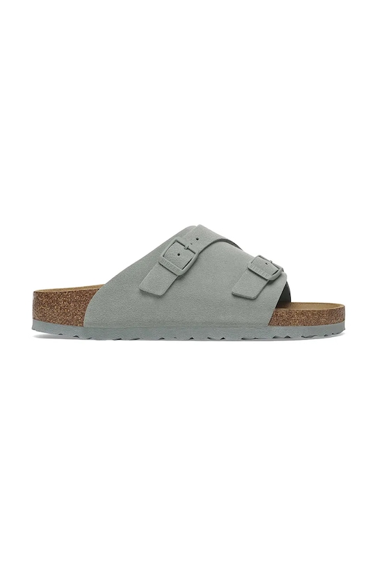Замшевые шлепанцы Zurich Birkenstock, синий
Замшевые шлепанцы Zurich Birkenstock, синий
