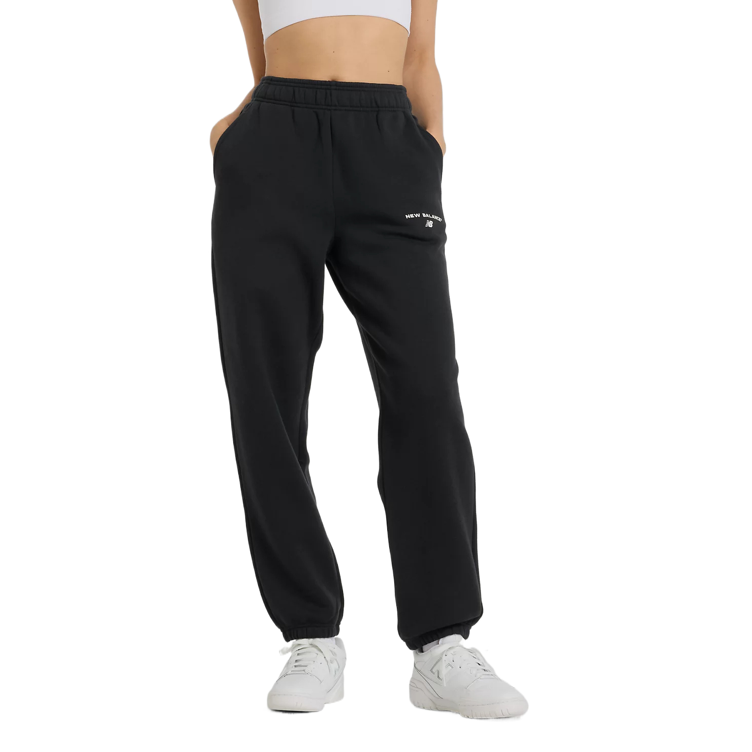 Спортивные штаны женские New Balance, черный
Спортивные штаны женские New Balance, черный