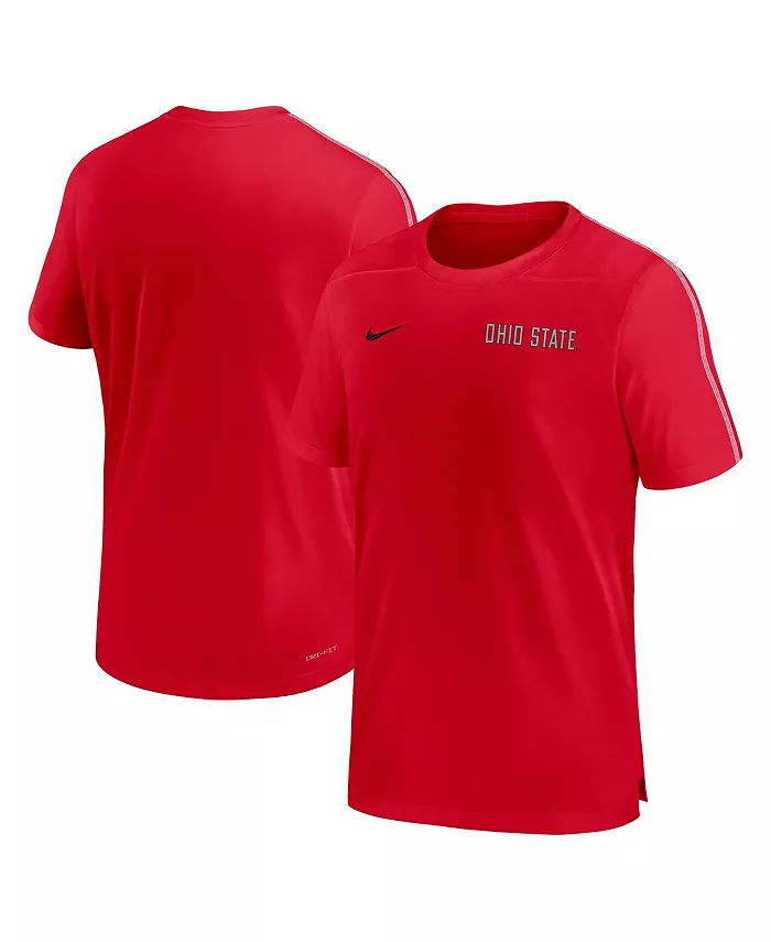 Мужская футболка Ohio State Buckeyes 2024 Sideline Coach Performance Top Nike, красный
Мужская футболка Ohio State Buckeyes 2024 Sideline Coach Performance Top Nike, красный