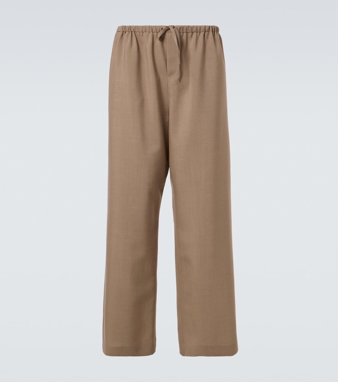 Донателло брюки из шерсти с завышенной талией и широкими штанинами The Row, Military Beige
Донателло брюки из шерсти с завышенной талией и широкими штанинами The Row, Military Beige