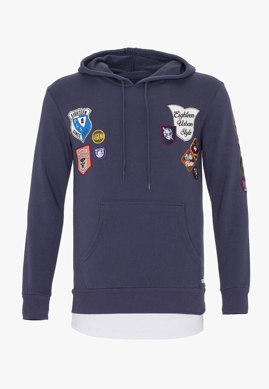 Толстовка Plus Eighteen, темно фиолетовый
Толстовка Plus Eighteen, темно фиолетовый