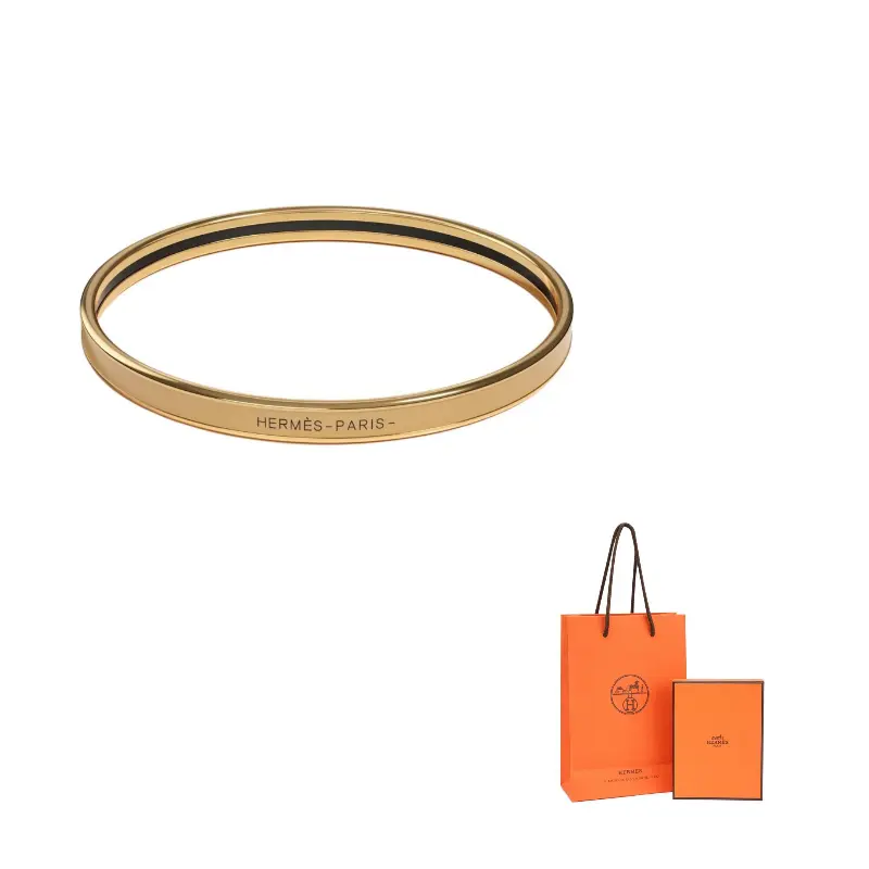 HERMES Позолоченные эмалевые браслеты Women's Gold
HERMES Позолоченные эмалевые браслеты Women's Gold