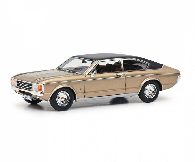 Schuco Ford Granada Coupe Золото с черным 1:43 450914300
Schuco Ford Granada Coupe Золото с черным 1:43 450914300