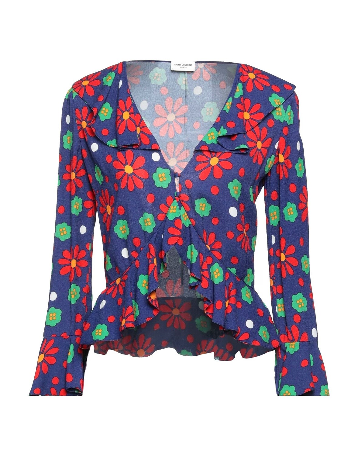 Топ Saint Laurent, синий
Топ Saint Laurent, синий