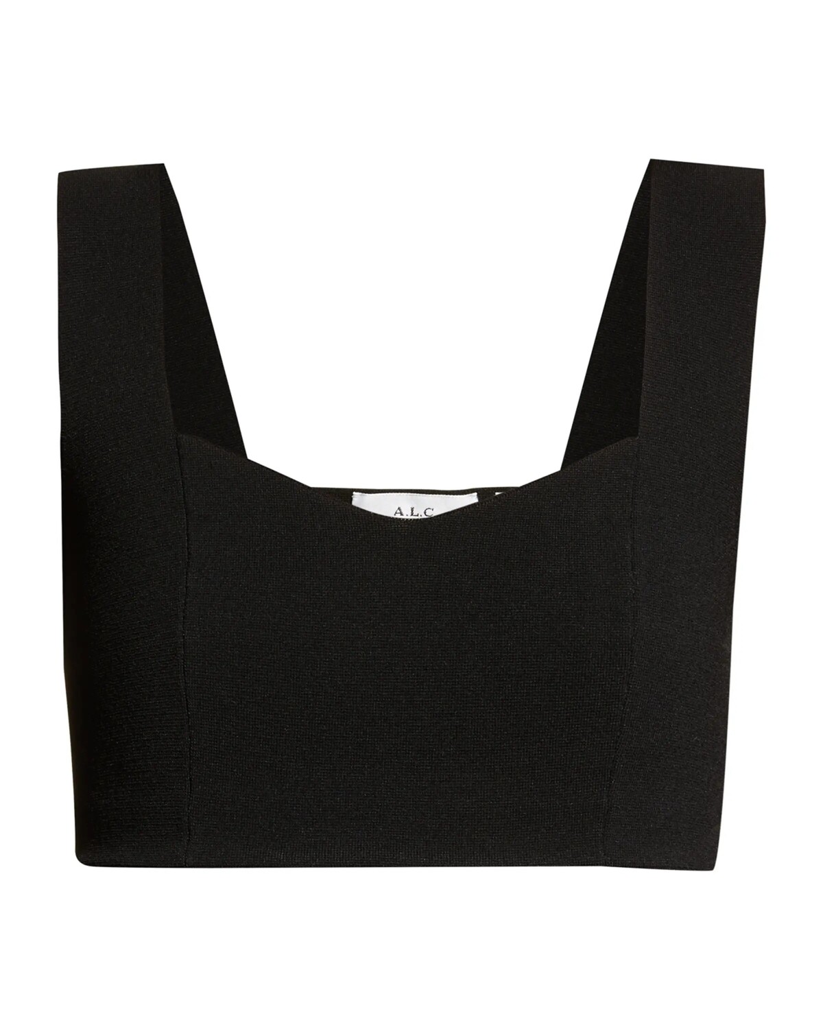 Укороченный бюстгальтер Jordana со швами A.L.C., черный
Укороченный бюстгальтер Jordana со швами A.L.C., черный