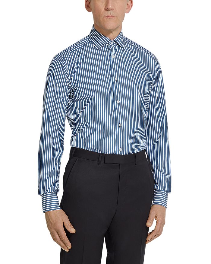 Сорочка Centoventimila на пуговицах ZEGNA, синий
Сорочка Centoventimila на пуговицах ZEGNA, синий