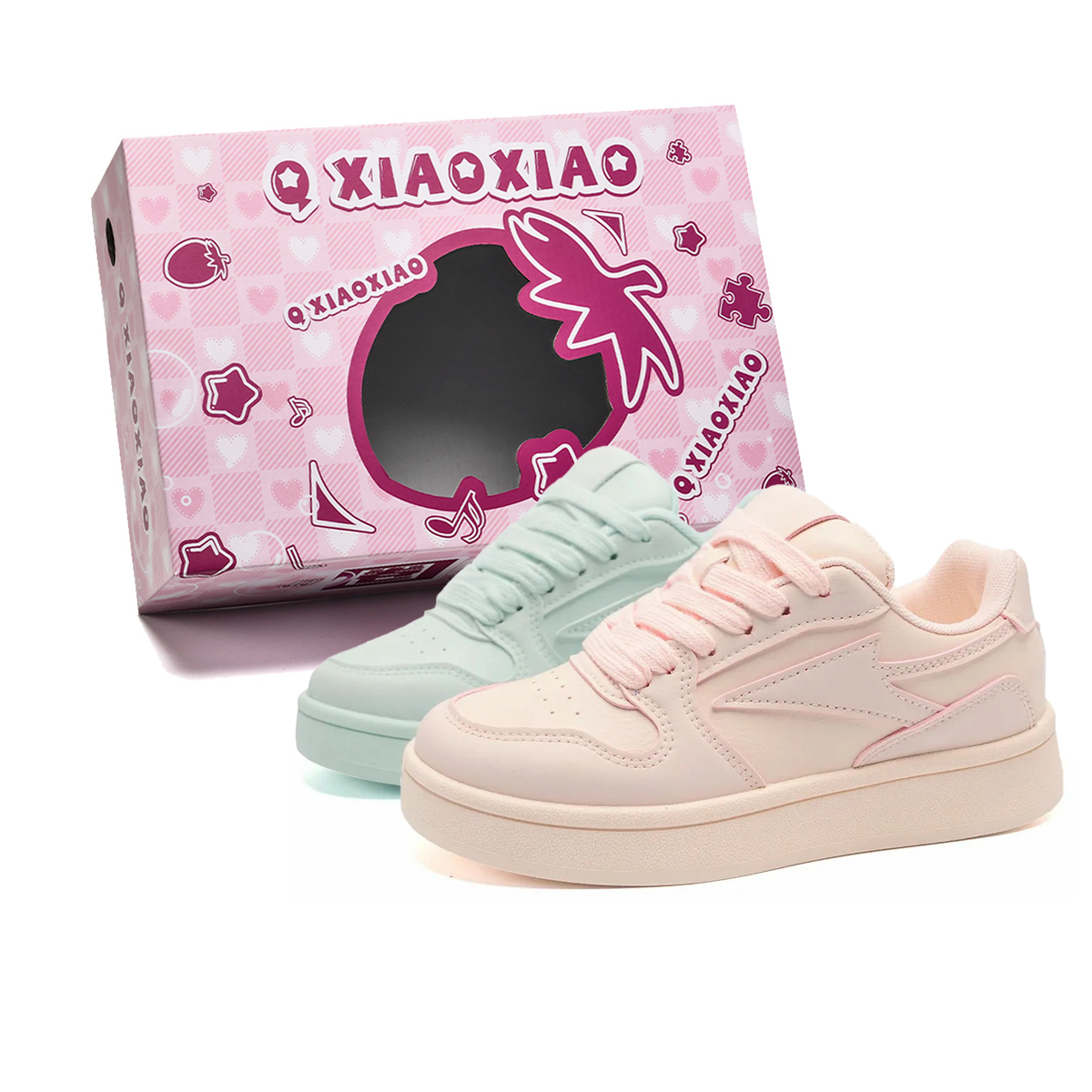 Circle small Увеличенная высота покрытия устойчивые к истиранию легкие низкие скейтбордские кроссовки унисекс синий розовый непарные, цвет Blue Pink Mismatched
Circle small Увеличенная высота покрытия устойчивые к истиранию легкие низкие скейтбордские кроссовки унисекс синий розовый непарные, цвет Blue Pink Mismatched