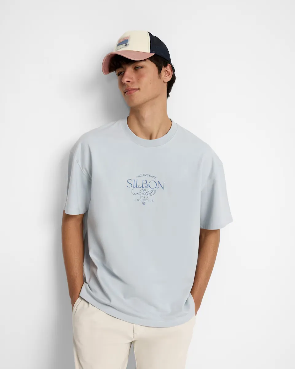 Мужская футболка Special Fit Silbon Club серого цвета, серый
Мужская футболка Special Fit Silbon Club серого цвета, серый