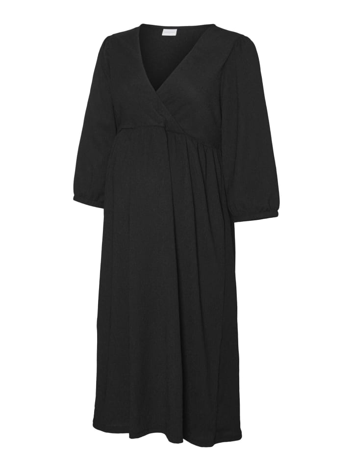 Платье до колена mama licious, черный
Платье до колена mama licious, черный