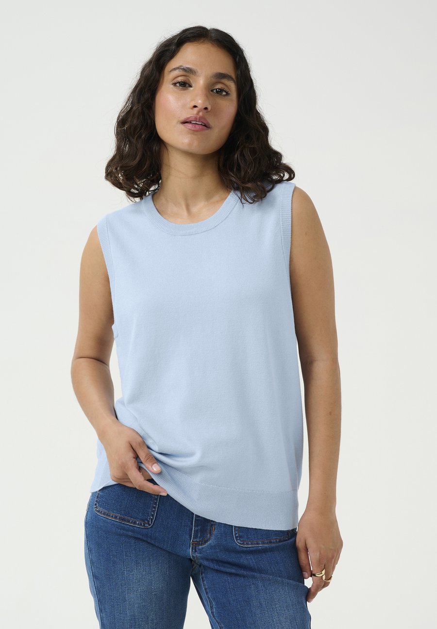 Топ Kaffe Top, Soft Chambray/Light Blue
Топ Kaffe Top, Soft Chambray/Light Blue