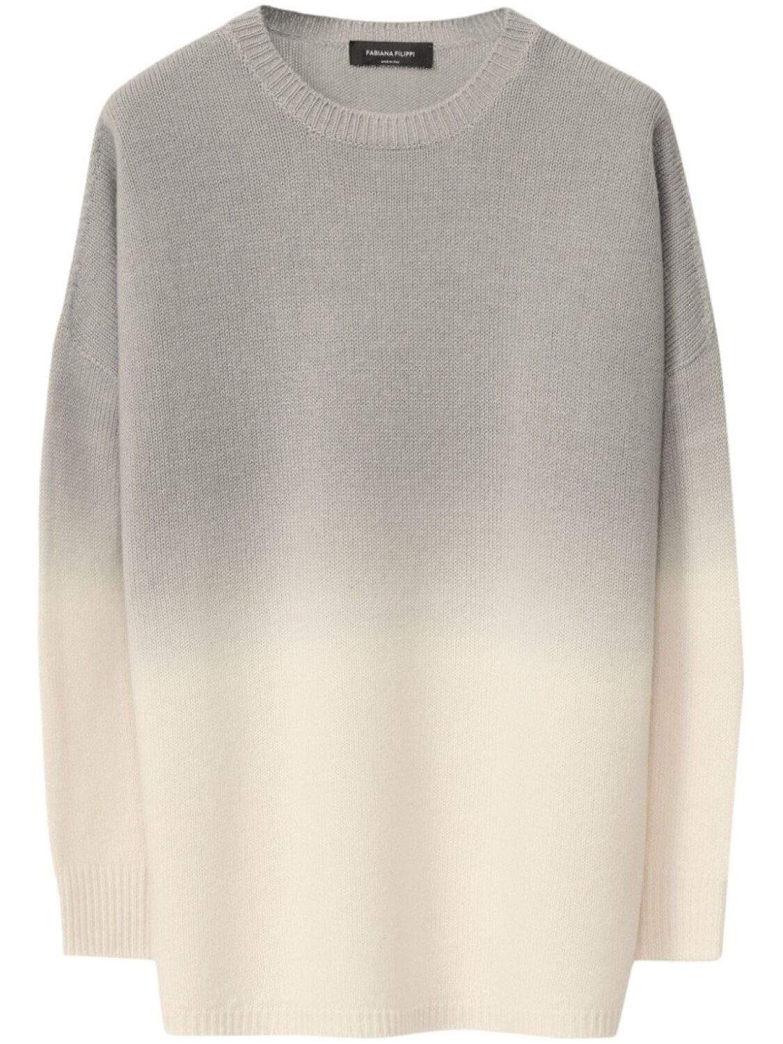 Fabiana Filippi свитер с эффектом градиента, серый
Fabiana Filippi свитер с эффектом градиента, серый