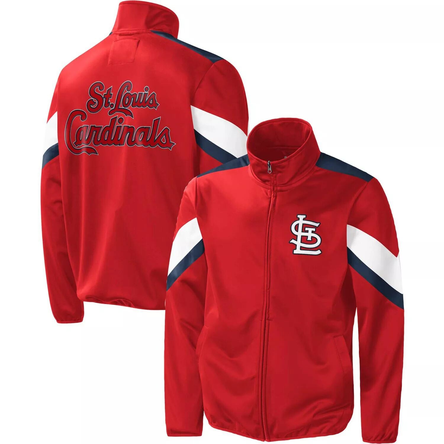 Мужская спортивная куртка Carl Banks Red St. Louis Cardinals Earned Run с молнией во всю длину G-III
Мужская спортивная куртка Carl Banks Red St. Louis Cardinals Earned Run с молнией во всю длину G-III