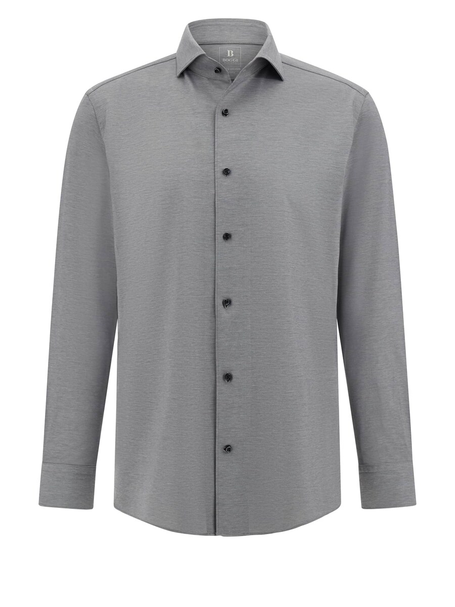 Приталенная рубашка на пуговицах Boggi Milano, пятнистый серый
Приталенная рубашка на пуговицах Boggi Milano, пятнистый серый
