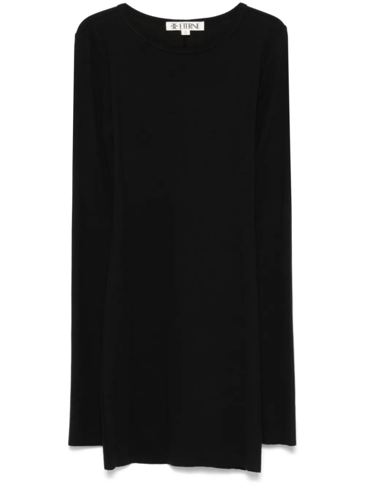 Мини-платье ETERNE с длинными рукавами и круглым вырезом, черный
Мини-платье ETERNE с длинными рукавами и круглым вырезом, черный