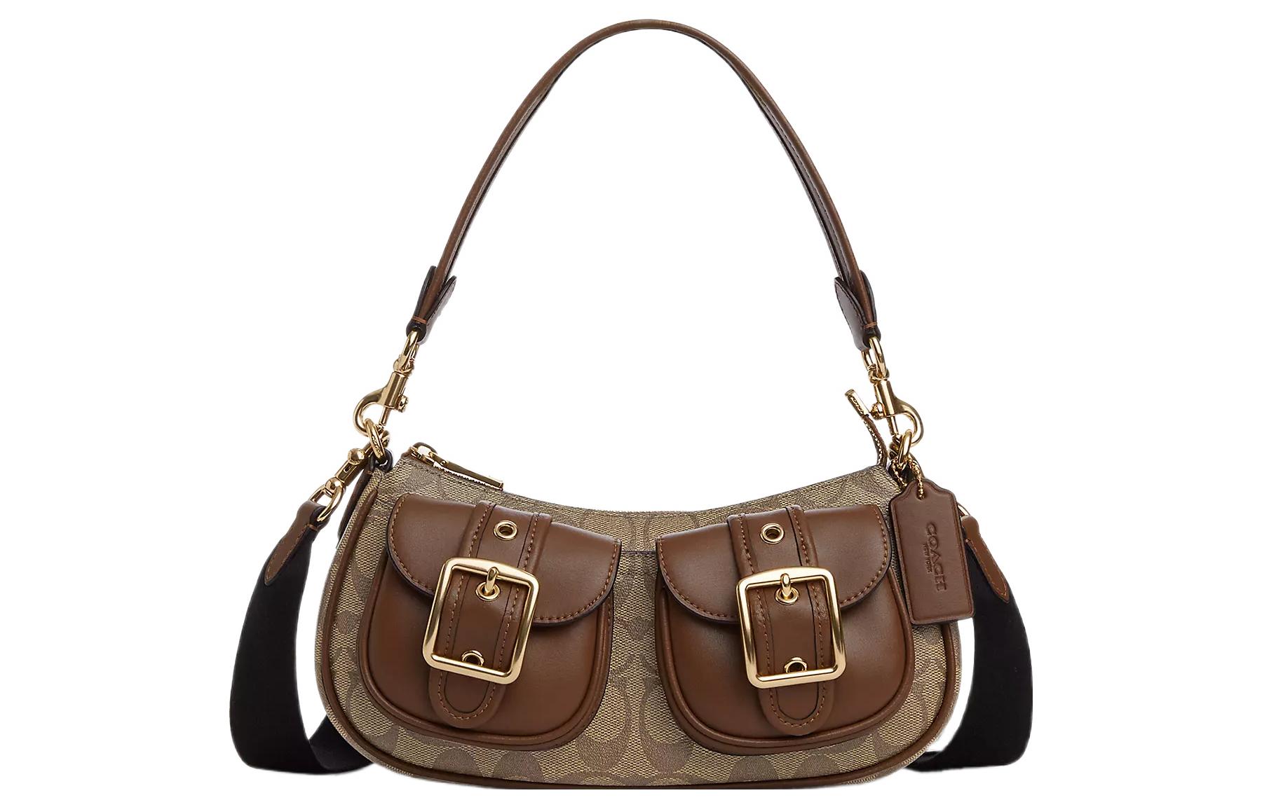 Эштон Холст с Кожей Сумка Багет, Сумка Через Плечо, Сумка Кроссбоди Средняя Женская Умбра COACH
Эштон Холст с Кожей Сумка Багет, Сумка Через Плечо, Сумка Кроссбоди Средняя Женская Умбра COACH