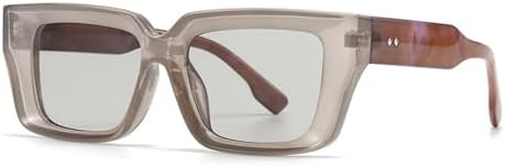 Ретро-солнцезащитные очки класса люкс 2026 года для женщин и мужчин, модная оправа, градиентные солнцезащитные очки с защитой от УФ-излучения UV400, серый цвет, один размер MTZJH, One Color
Ретро-солнцезащитные очки класса люкс 2026 года для женщин и мужчин, модная оправа, градиентные солнцезащитные очки с защитой от УФ-излучения UV400, серый цвет, один размер MTZJH, One Color