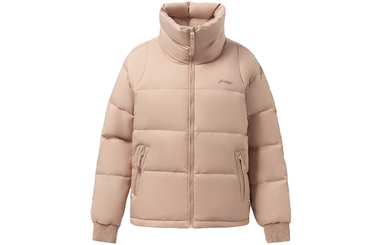 LINING Тренировочная куртка пуховик женская карамельный кофе, Candy Coffee
LINING Тренировочная куртка пуховик женская карамельный кофе, Candy Coffee