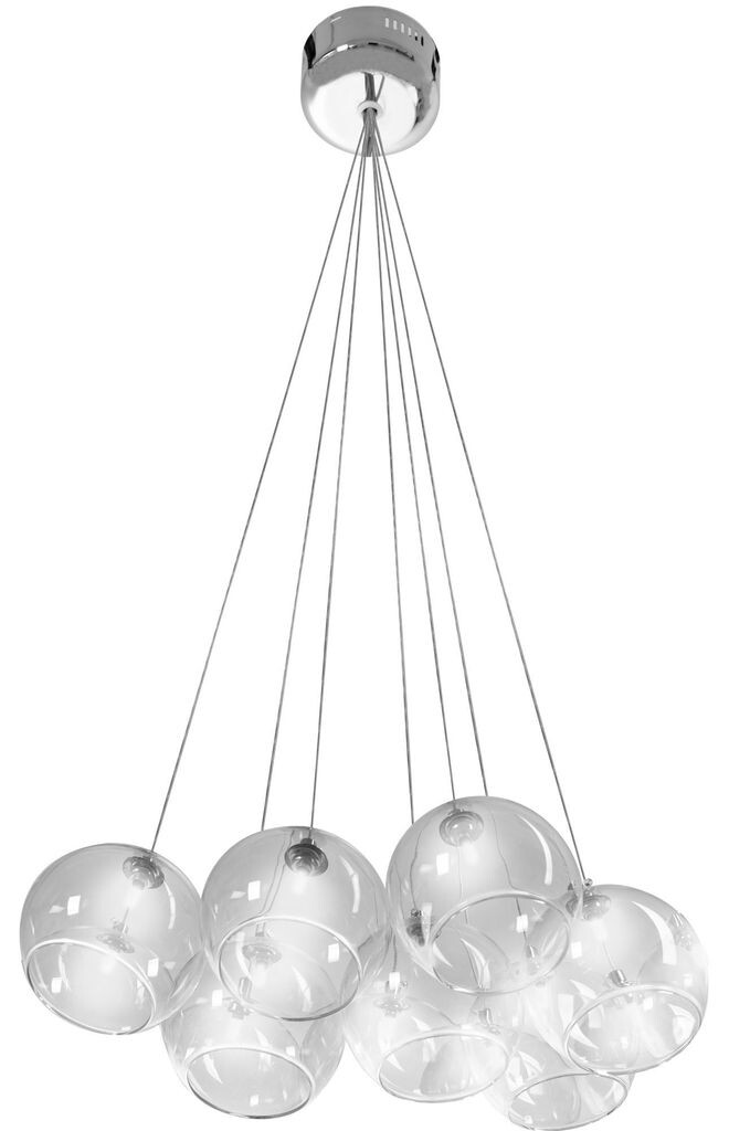 Подвесной светильник Toollight App560-7Cp Стеклянный шар 7 Источник света G4 36X32X10-100Cm Регулируемый Toolight, серебро
Подвесной светильник Toollight App560-7Cp Стеклянный шар 7 Источник света G4 36X32X10-100Cm Регулируемый Toolight, серебро