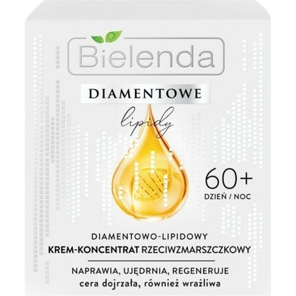 Diamond Lipids 60+ Алмазно-липидный крем, Bielenda
Diamond Lipids 60+ Алмазно-липидный крем, Bielenda