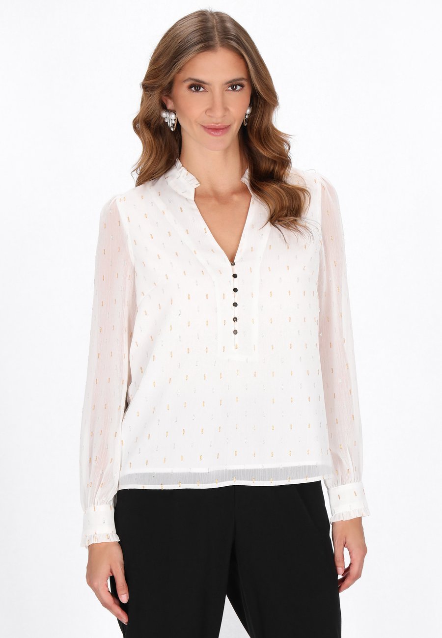 Блуза faina Blouse, Offwhite/Off-White
Блуза faina Blouse, Offwhite/Off-White