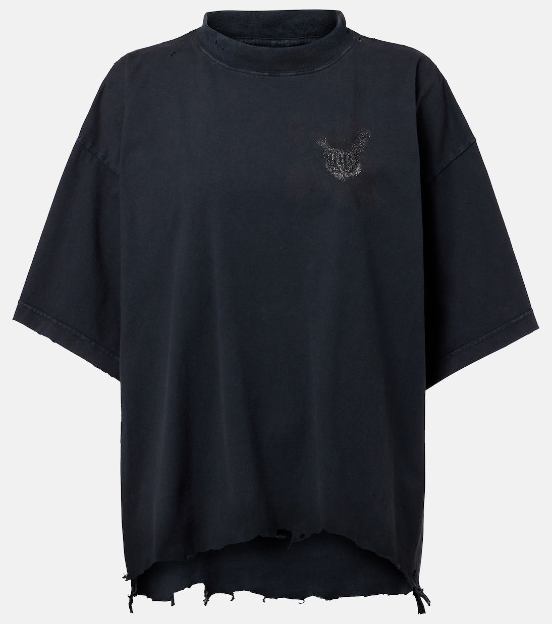 Футболка с принтом логотипа Nail Polish Balenciaga, Faded Washed Black
Футболка с принтом логотипа Nail Polish Balenciaga, Faded Washed Black