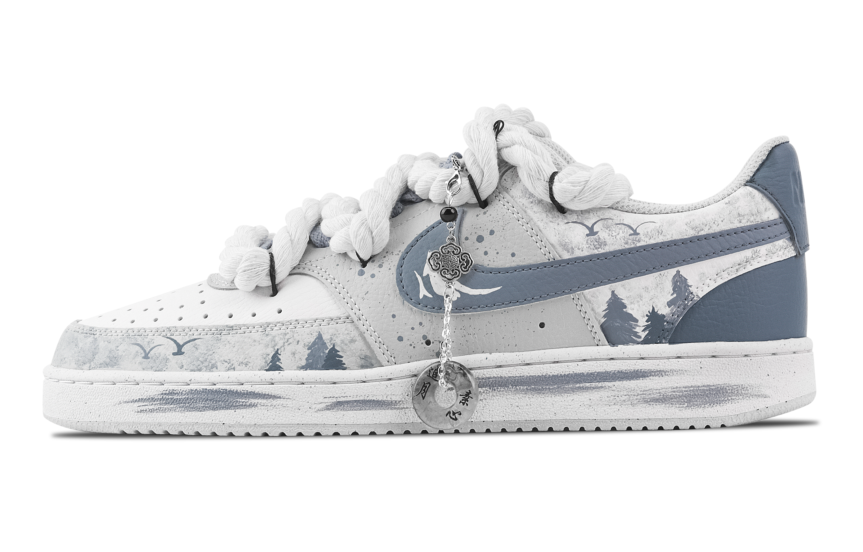 Nike Низкие износостойкие кроссовки для скейтбординга Court Vision Blue Shadow Kobayashi, мужские, сине-серые
Nike Низкие износостойкие кроссовки для скейтбординга Court Vision Blue Shadow Kobayashi, мужские, сине-серые