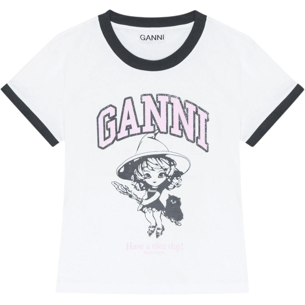 Футболка Basic Jersey Witch Small GANNI, белый
Футболка Basic Jersey Witch Small GANNI, белый