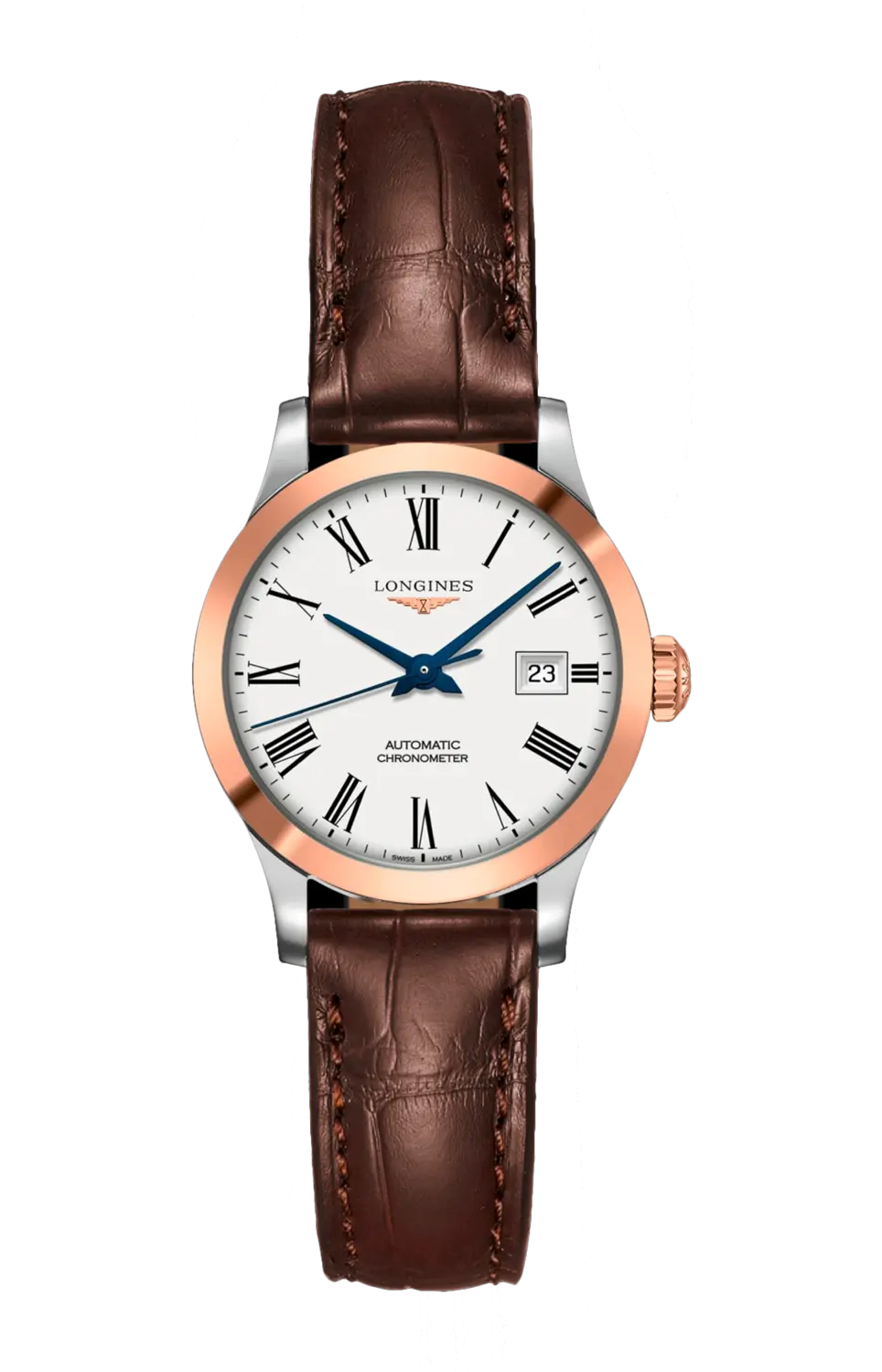 Часы Longines Record collection с розовым золотом 30 мм
Часы Longines Record collection с розовым золотом 30 мм