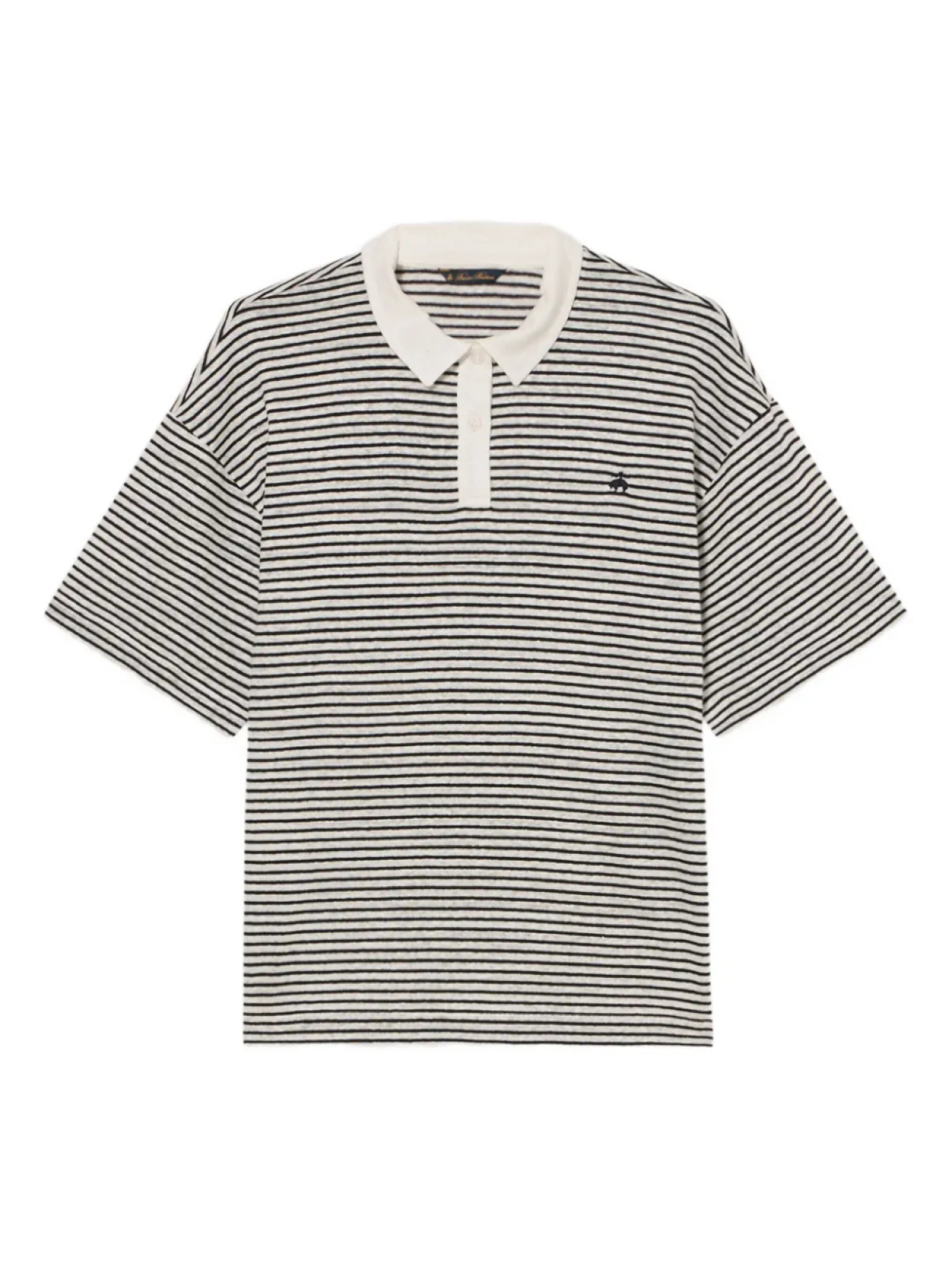 Рубашка поло из смесового льна Brooks Brothers, белый
Рубашка поло из смесового льна Brooks Brothers, белый