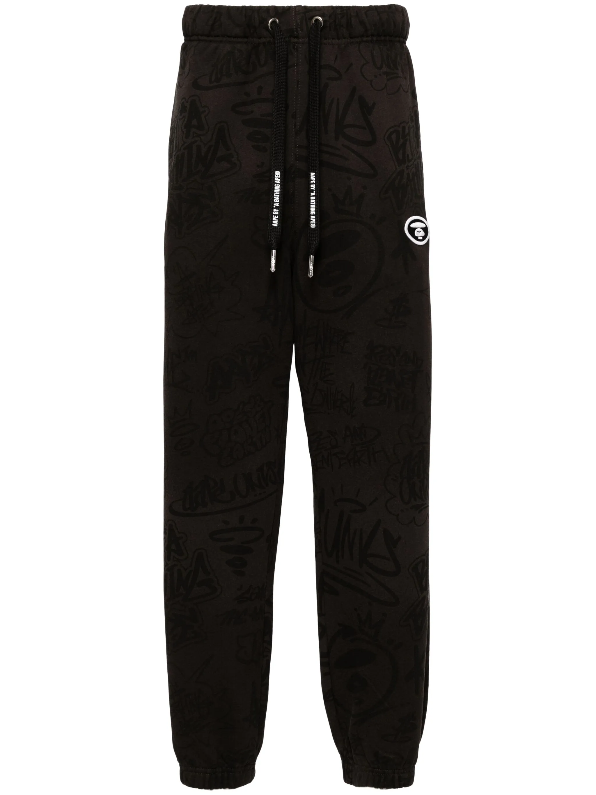 Спортивные брюки с кулиской и графичным принтом Aape By A Bathing Ape, черный
Спортивные брюки с кулиской и графичным принтом Aape By A Bathing Ape, черный