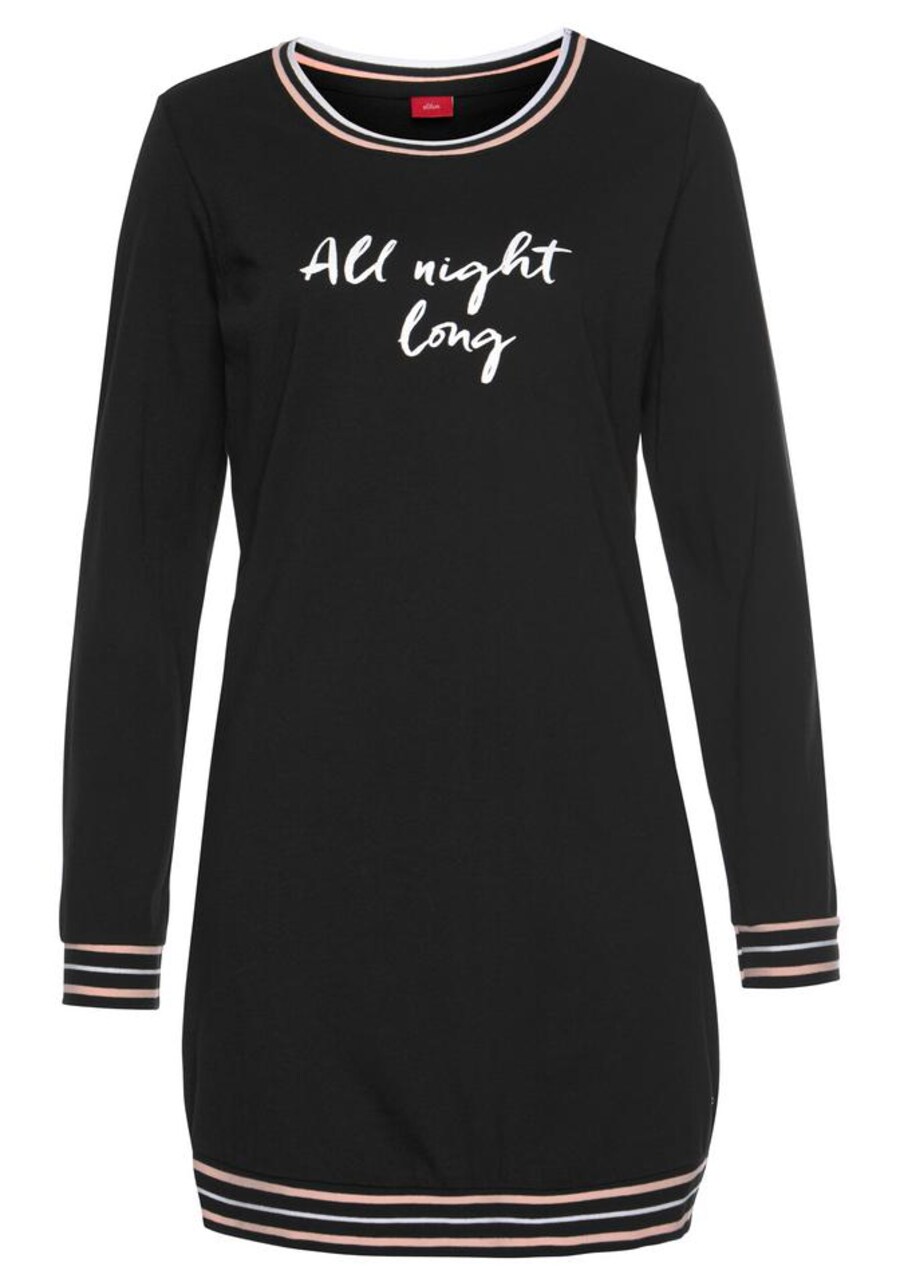 Ночная рубашка s.Oliver, черный
Ночная рубашка s.Oliver, черный