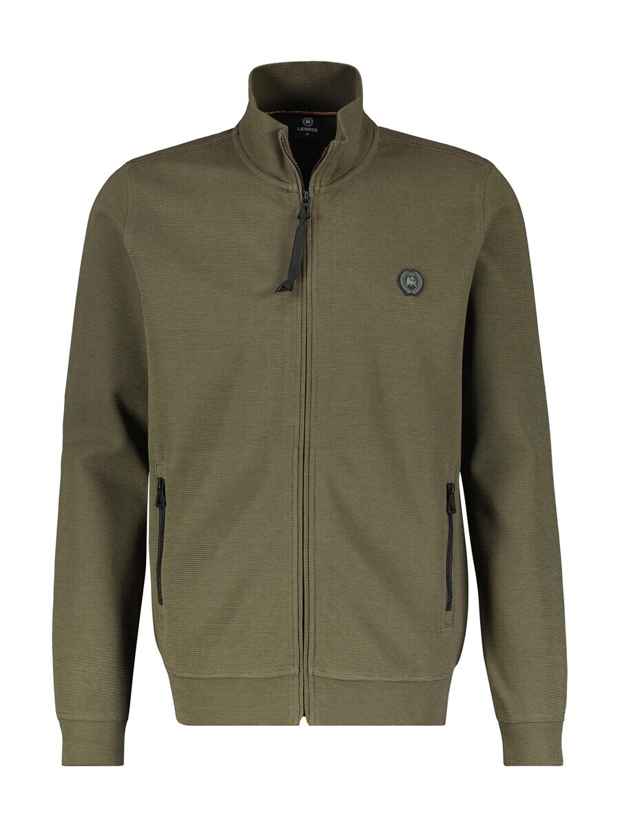 Куртка на молнии LERROS Zip-Up Hoodie, хаки
Куртка на молнии LERROS Zip-Up Hoodie, хаки