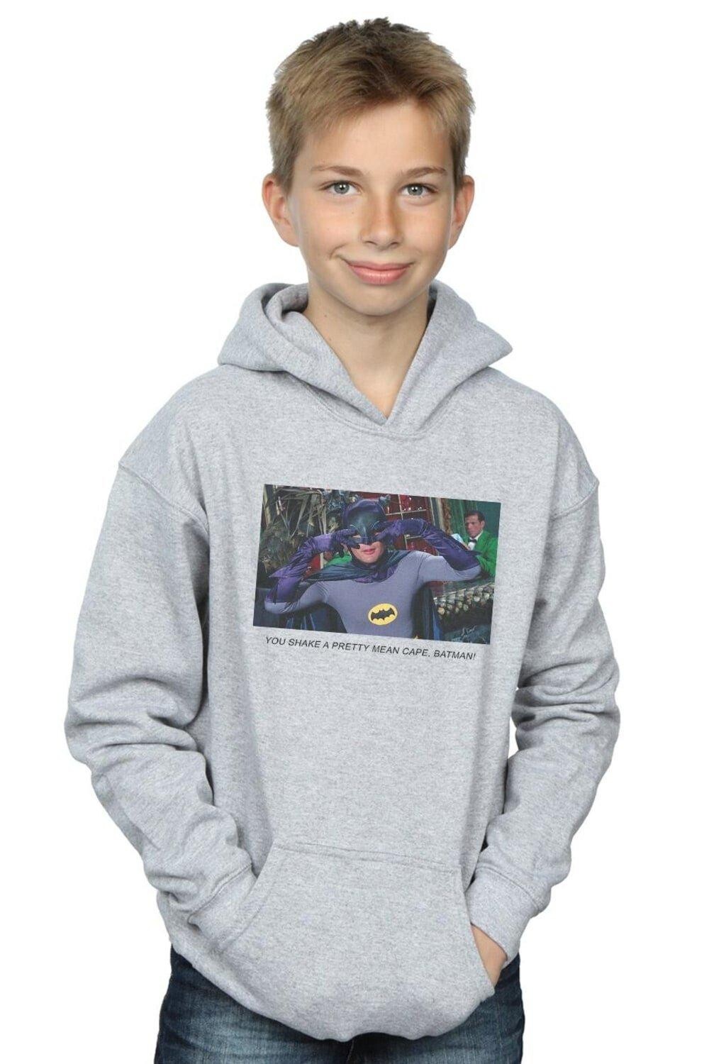 Толстовка с капюшоном Mean Cape из сериала Бэтмен DC Comics, серый
Толстовка с капюшоном Mean Cape из сериала Бэтмен DC Comics, серый