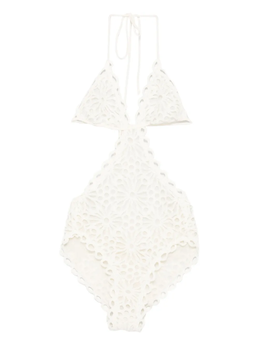 Купальник с цветочным кружевом Norma Kamali, нейтральный
Купальник с цветочным кружевом Norma Kamali, нейтральный